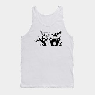 Halloween little ghost Tank Top